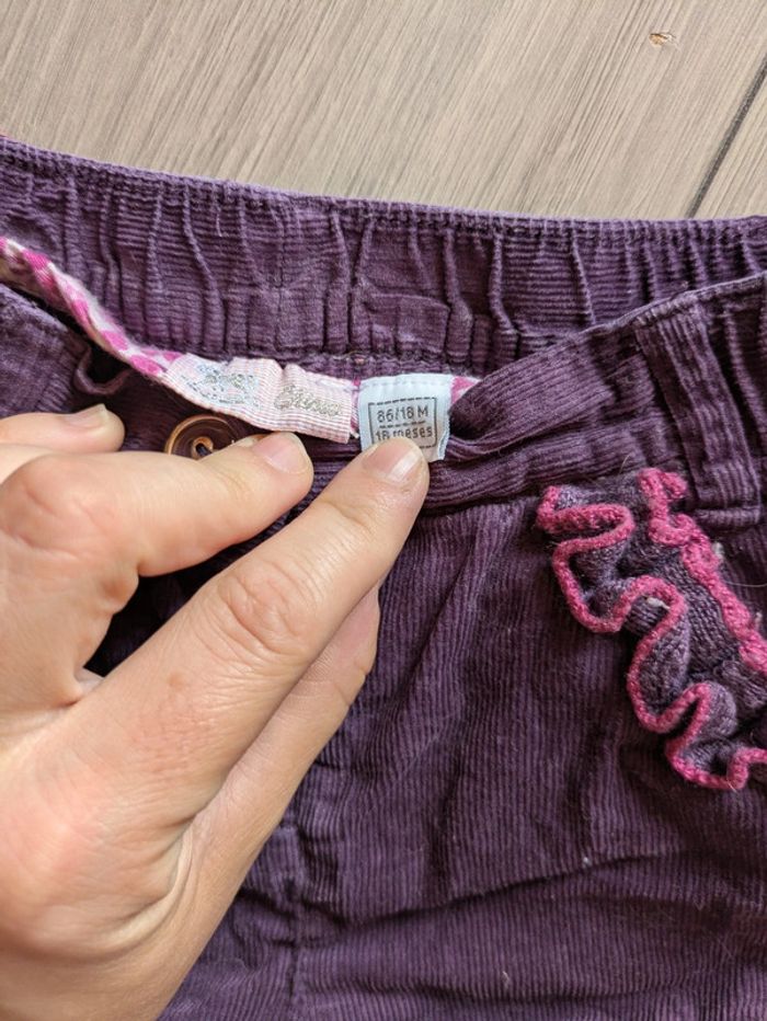 Pantalon doublé Chicco 18 mois très bon état - photo numéro 2