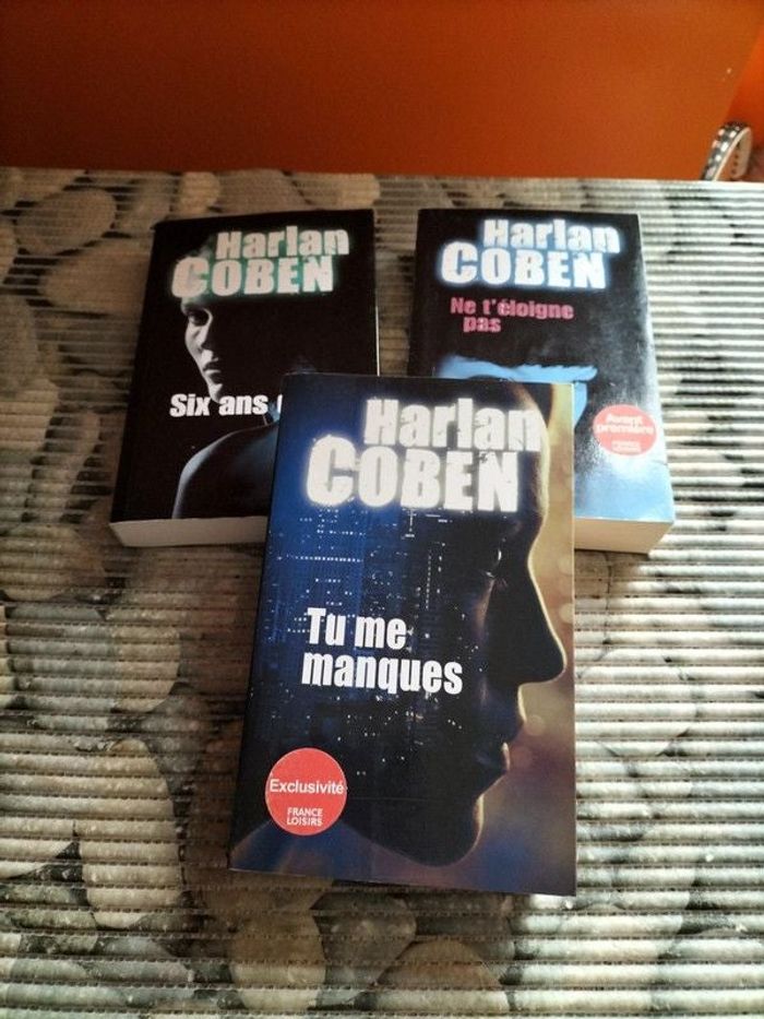 📚3 livres de Harlan Coben 📚