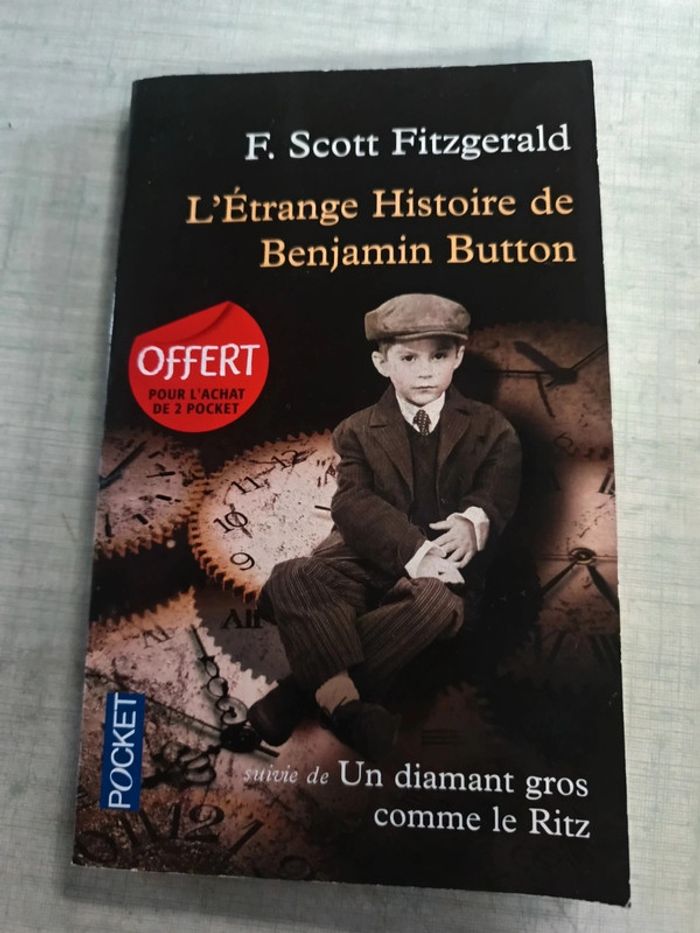 Livre l'étrange histoire de Benjamin button