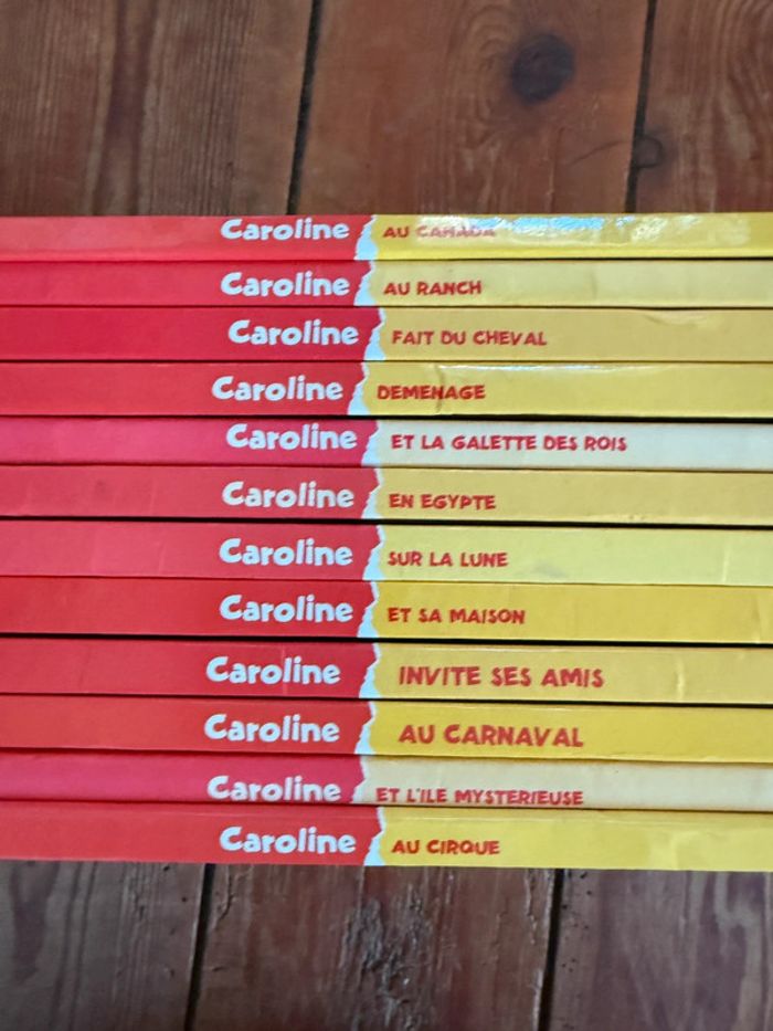 Bon état - Lot de 12 livres bd albums Caroline collection damiers couleurs - photo numéro 6