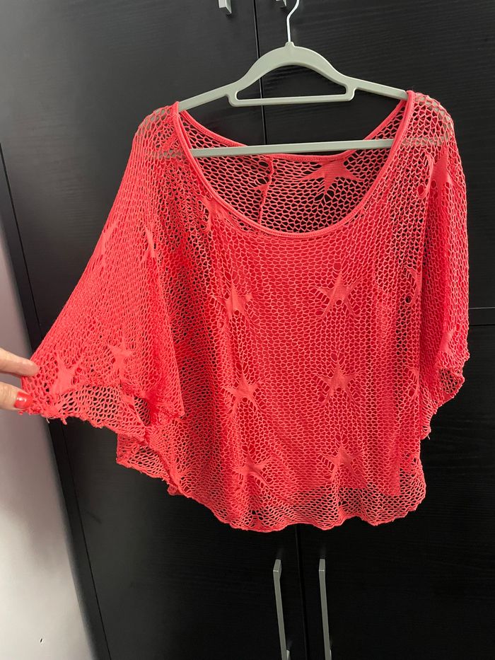 Tee-shirt corail - photo numéro 4