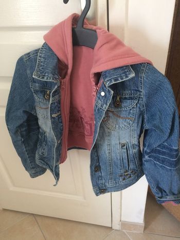 Veste en jean et son gilet amovible