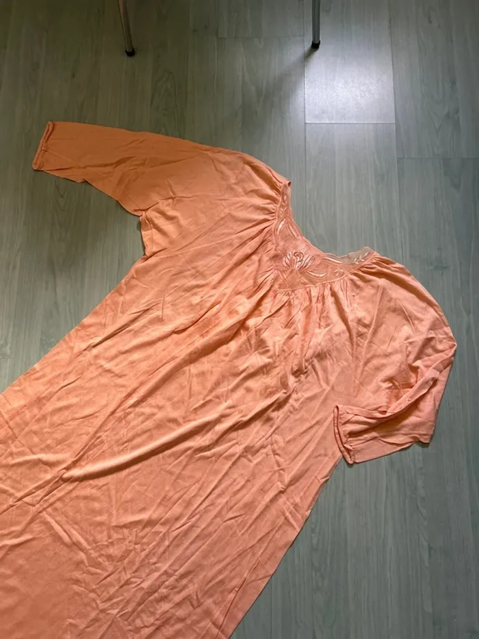 Chemise de nuit abricot - photo numéro 2