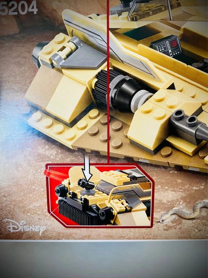 LEGO Star Wars 75204 - Speeder des Sable - Neuf et Scellé - photo numéro 10