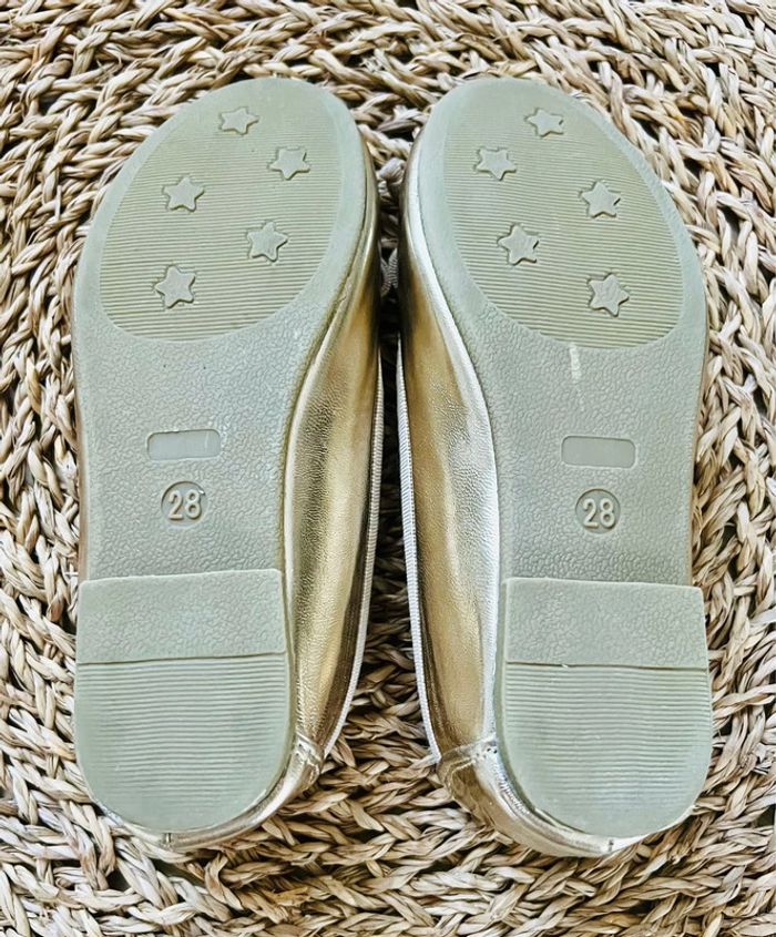 Ballerines dorées Saxo Blues - photo numéro 5