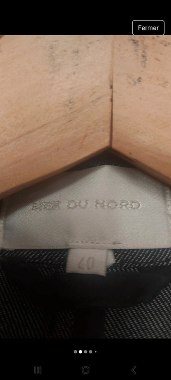 Blazer noir Mer du Nord t 40 en parfait état - photo numéro 2