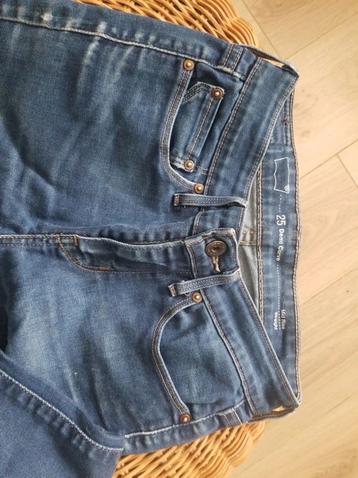 Jean mid rise straight W25L32 - photo numéro 4