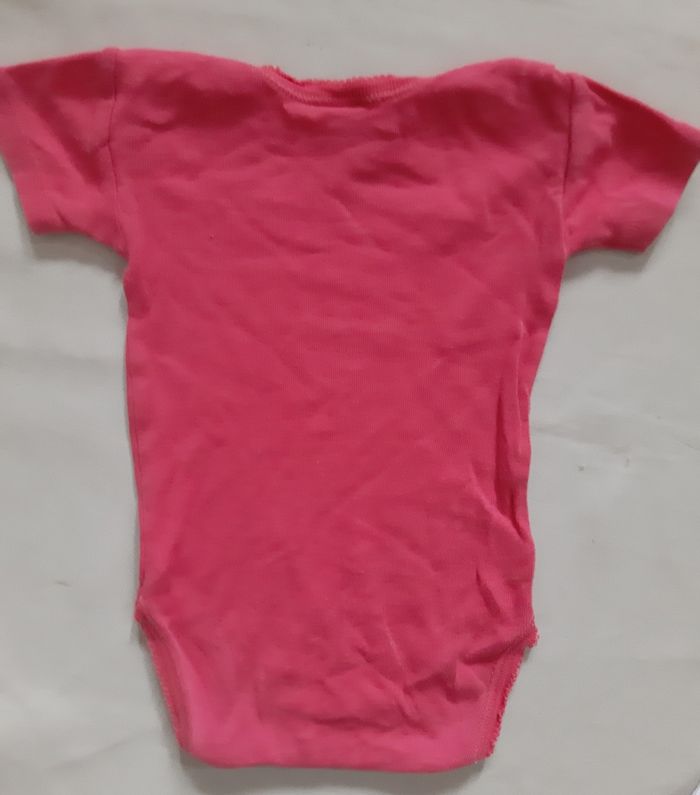 lot de 2 bodies manches courtes fille - étoiles, Winnie l'ourson - absorba, Disney - 6 mois - photo numéro 5