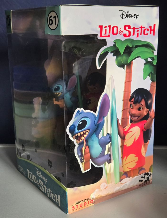 Figurine Lilo & Stitch Surfboard (SFC 61 Disney) d'occasion en très bon état - photo numéro 2