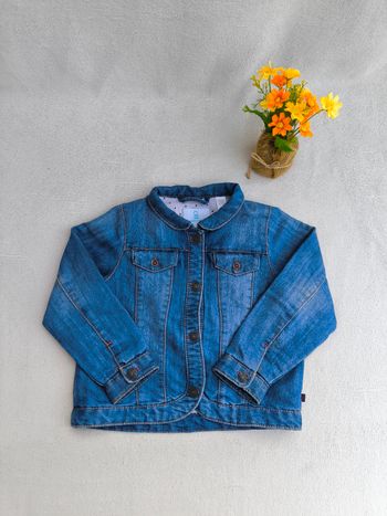 Veste en jean fille Obaibi 3 ans