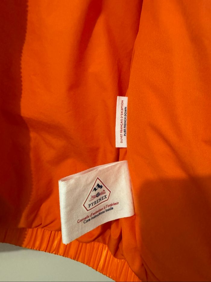 Doudoune Pyrenex Mythic vintage - Homme - Taille S - Orange - Très bon état - photo numéro 8