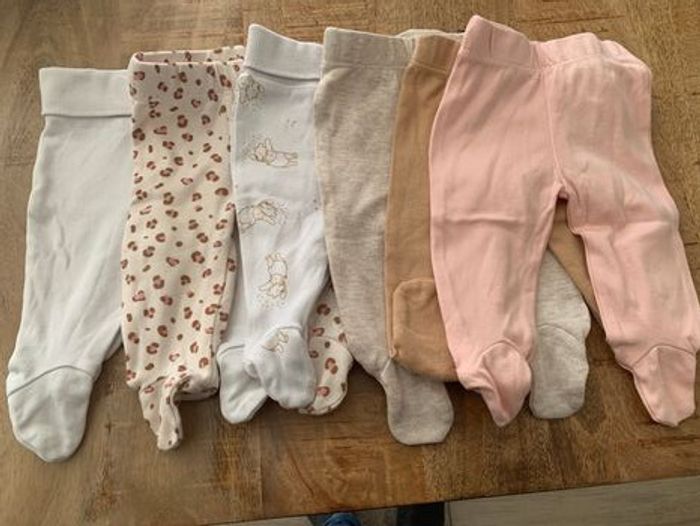 6 pantalons 1 mois