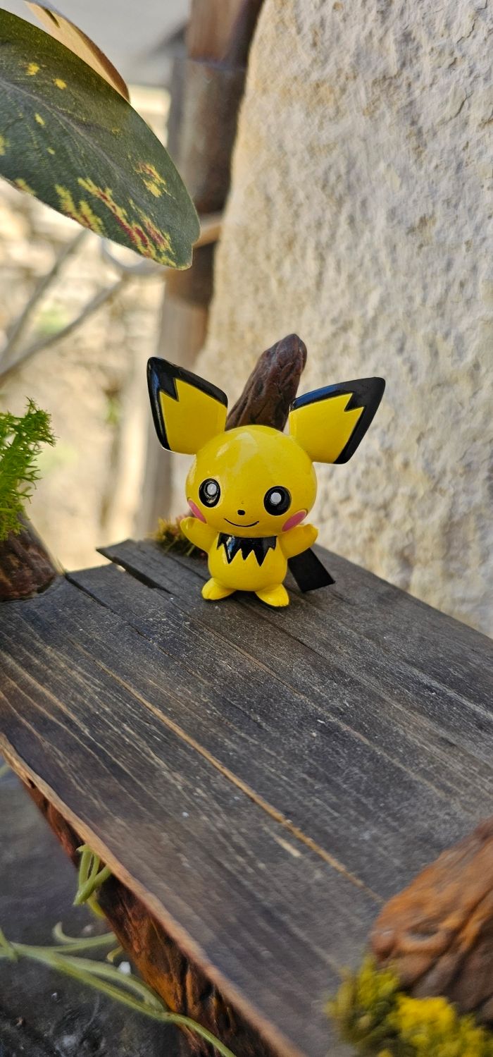 Super figurine Pokemon Nintendo tomy C.G.T.S.J pitchu - photo numéro 2