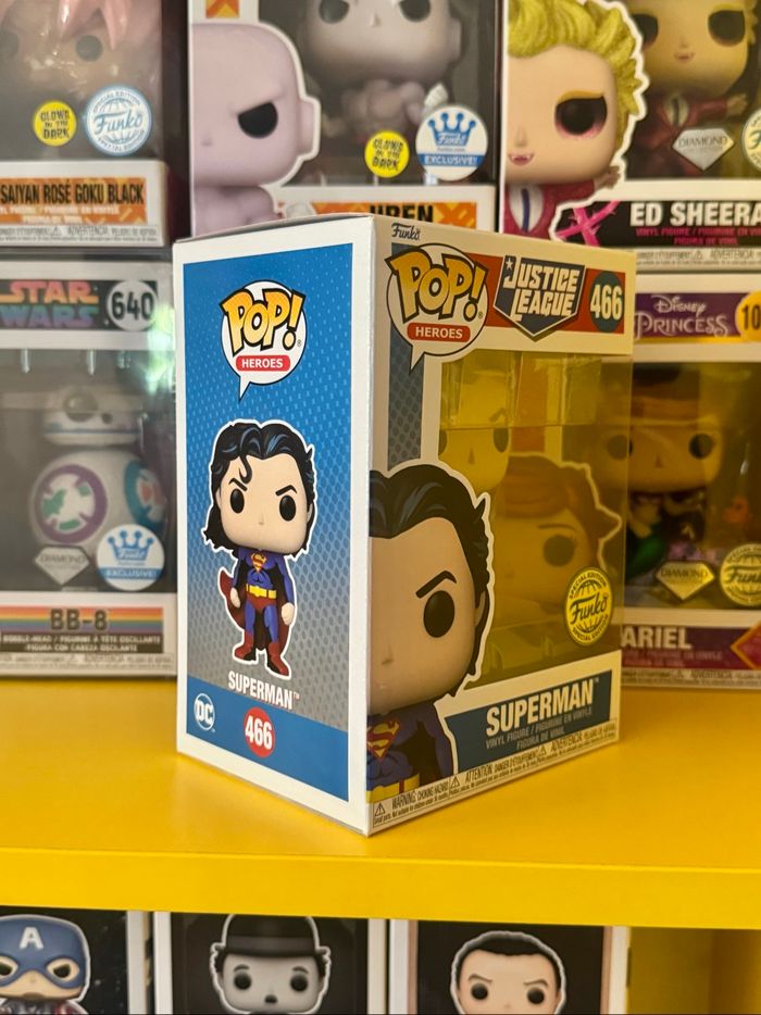 Funko Pop! Heroes 466 - Justice League - Superman - Funko Special Edition - photo numéro 5