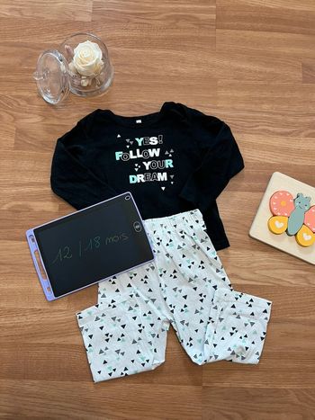 Pyjama fin deux pièces