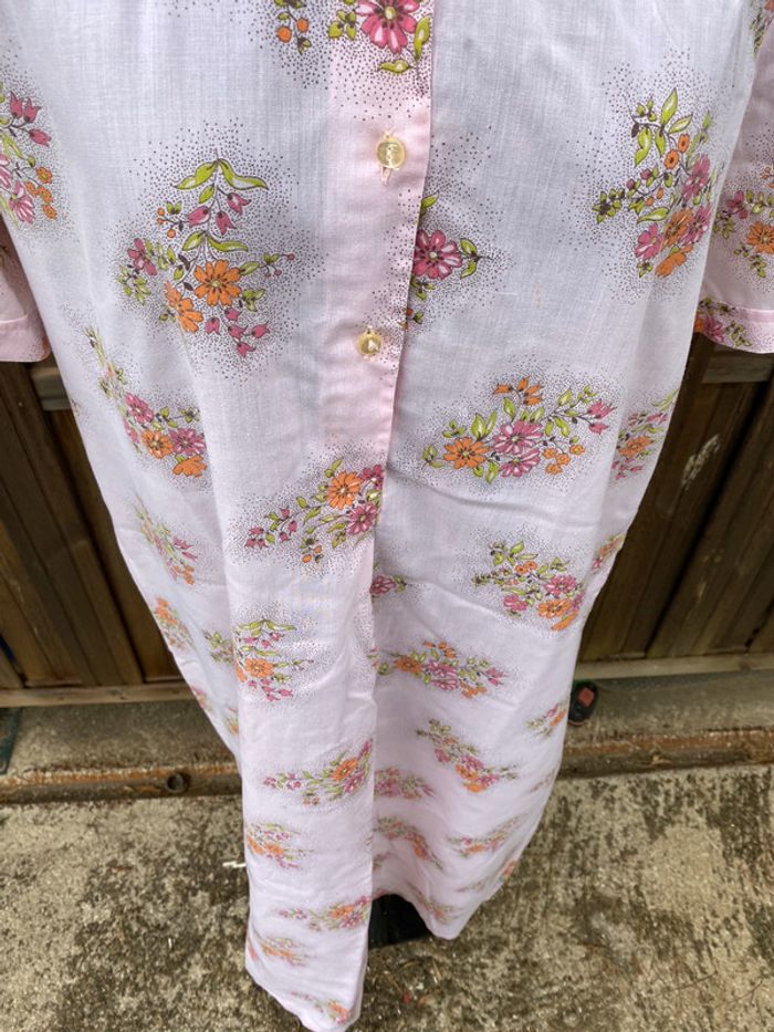 Chemise de nuit fleurie - photo numéro 3