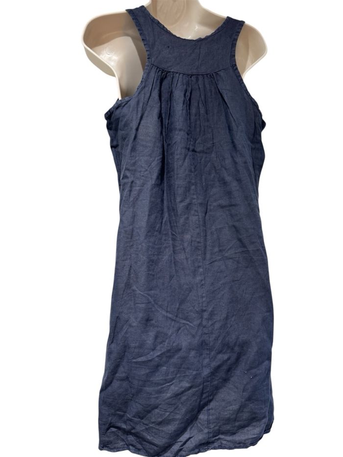 Robe lin taille S/36 bleu été printemps - photo numéro 9