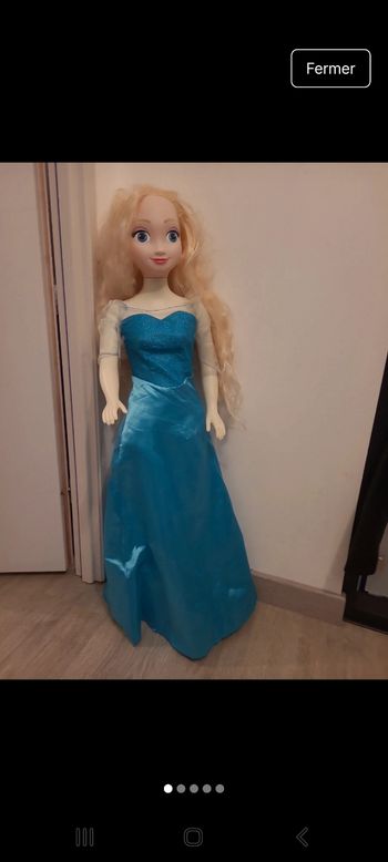 Poupée Elsa 90cm la reine des neiges