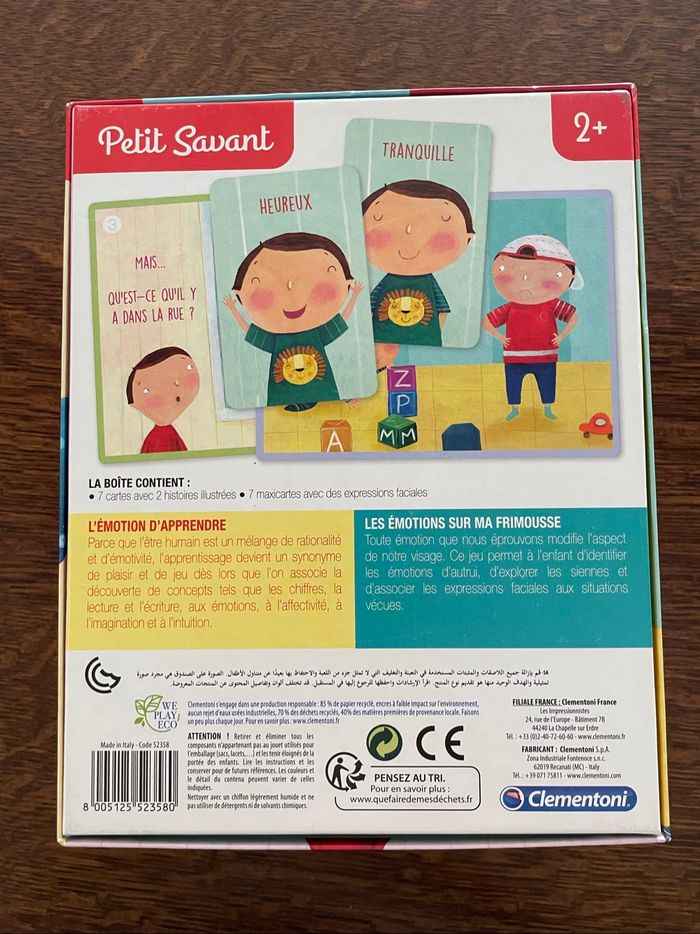 Coffret les émotions sur ma frimousse - photo numéro 2