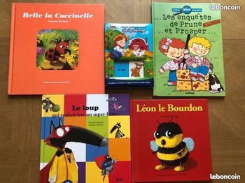 Lot livres enfants école maternelle