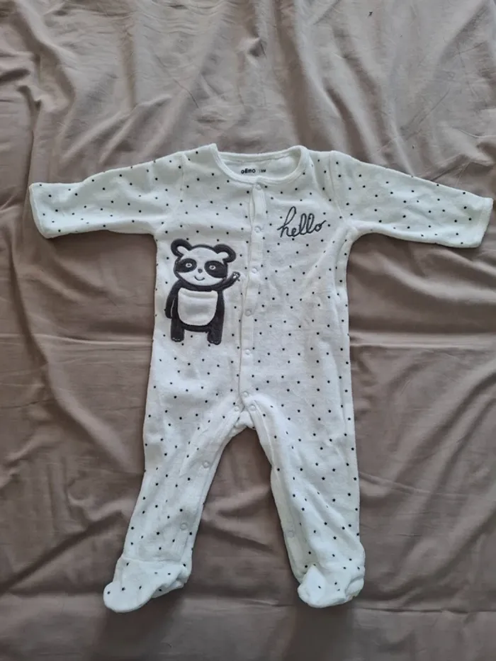 Pyjama mixte 9 mois Gémo