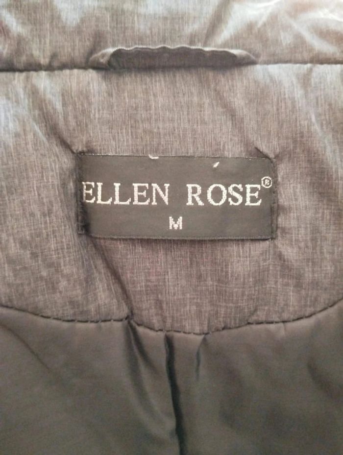 🌸Doudoune Grise Ellen Rose Taille 38🌸 - photo numéro 5
