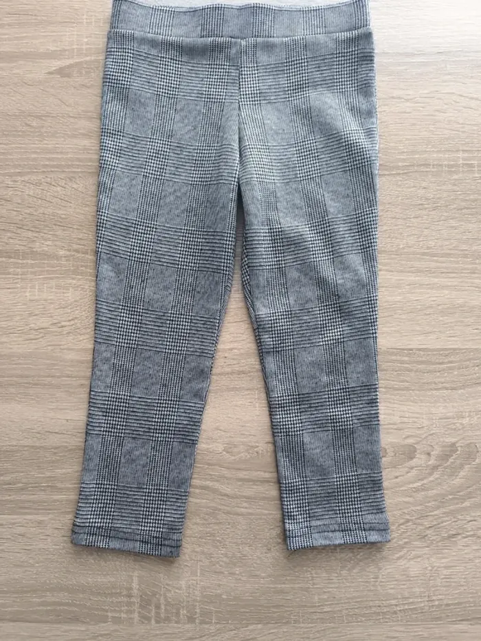 Legging carreaux 4 ans plus