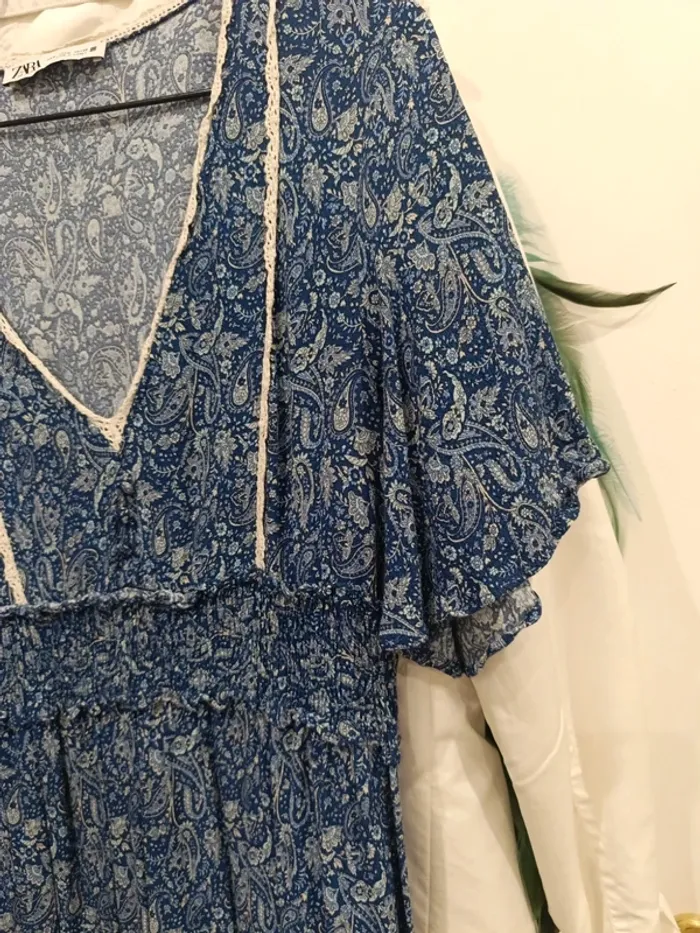 Robe longue Zara taille M - photo numéro 3