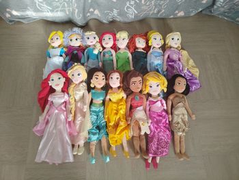 15 poupées de chiffon Princesses Disney