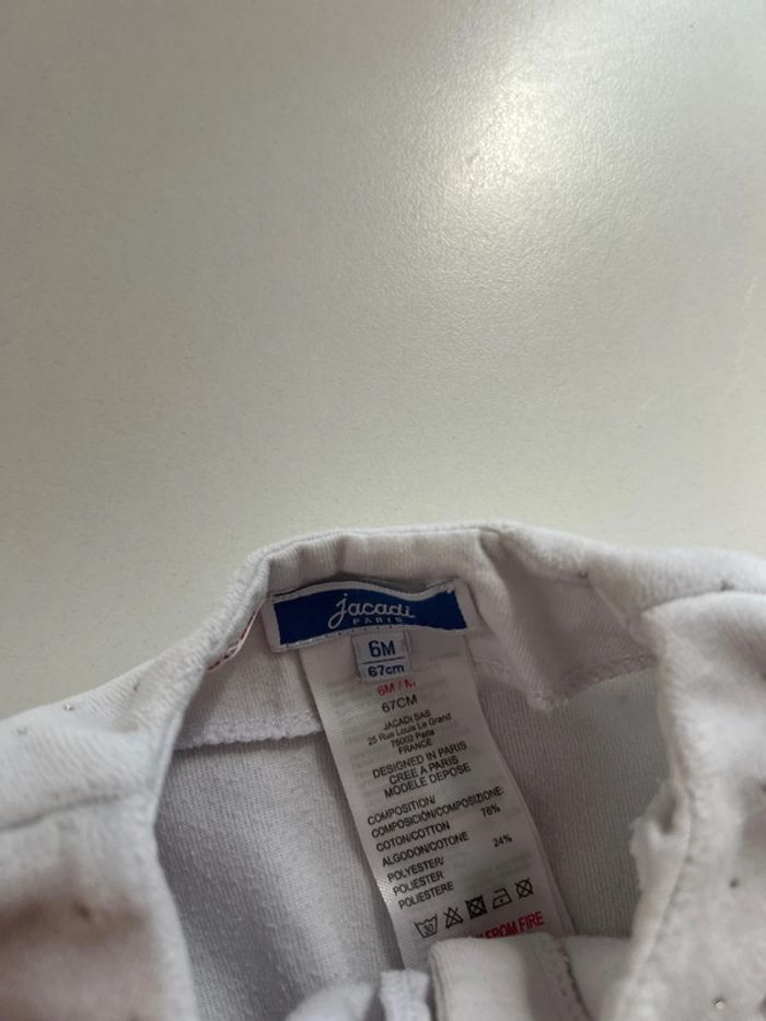 Pyjama grenouillère Jacadi 6 mois - photo numéro 7