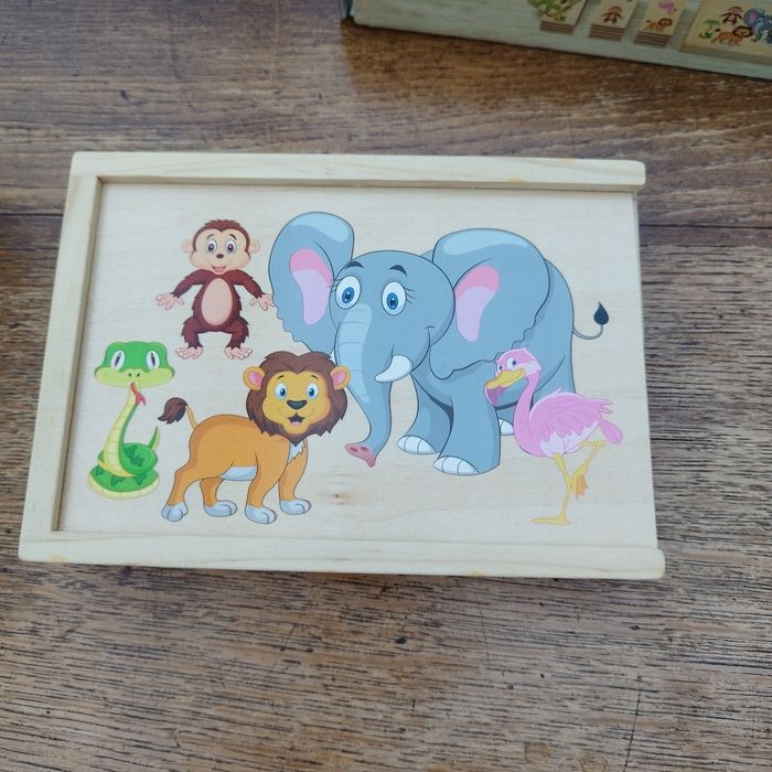 Domino en bois "Animaux de la savane" Playtive - photo numéro 3