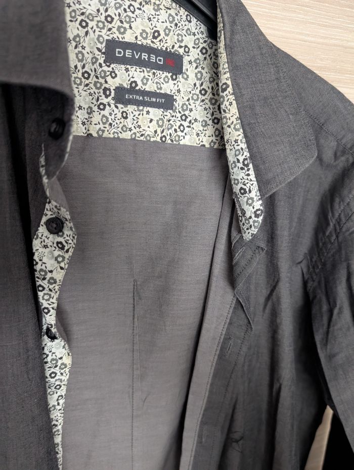 Chemise Devred taille L, extra slim fit, stretch, en excellent état - photo numéro 2