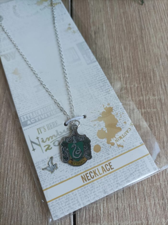 Collier Harry Potter Serpentard - photo numéro 2