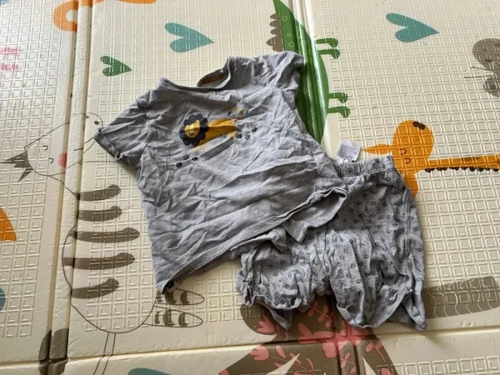 Pyjama été 24 mois – Vertbaudet motif lion bon état - photo numéro 5