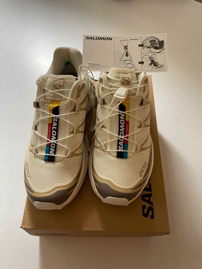 Salomon XT-6 Vanilla Ice / Iron / Etherea - photo numéro 5
