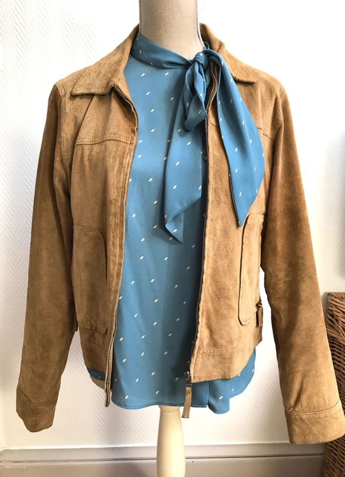 Tres belle blouse bleu | Taille S | ZARA - photo numéro 3