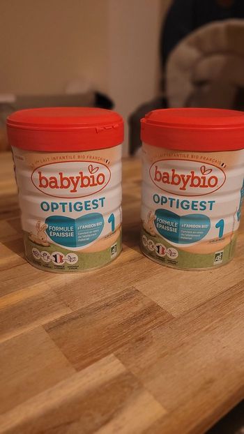Lait Babybio epaissi 1er age
