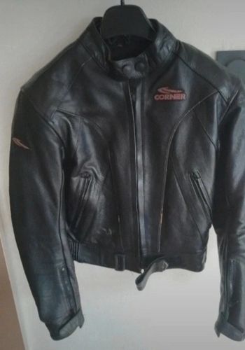 Blouson cuir moto