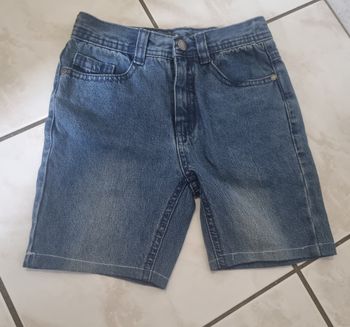 orchestra short jean garçon bleu taille 8 ans (128 cm)