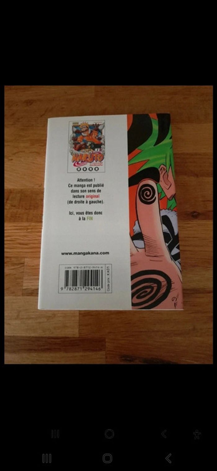 Manga Naruto tome 1 - photo numéro 2