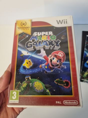 Boite Super Mario Galaxy Wii