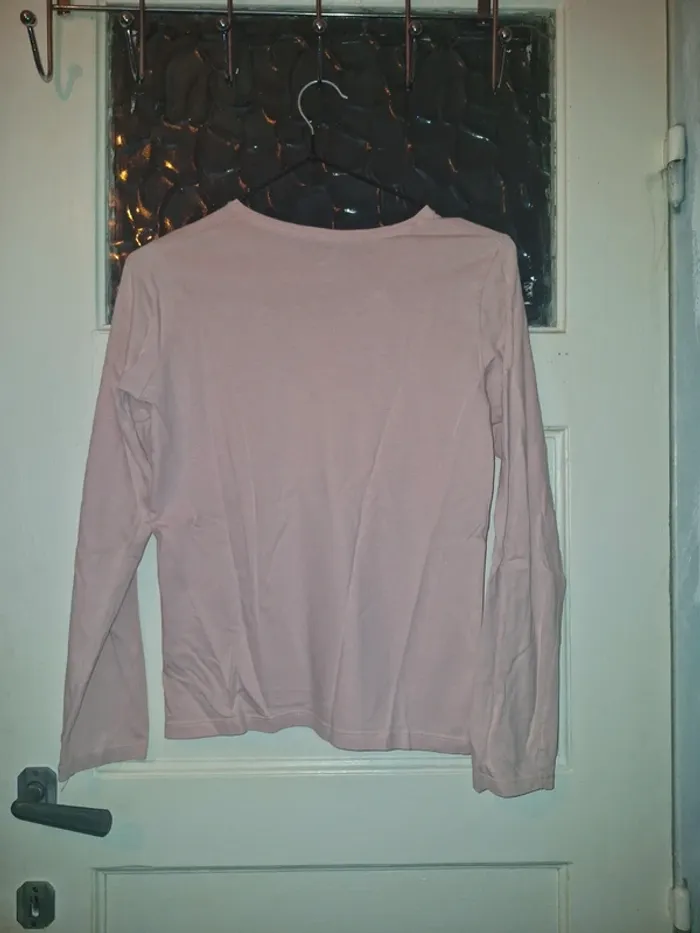 👧 T-shirt manches longues • rose - photo numéro 3