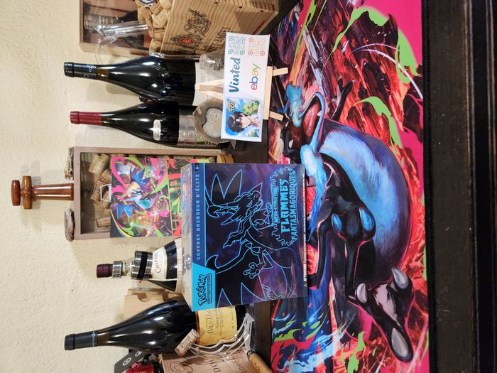 ETB avec défaut : Méga-Evolution Flammes Fantasmagoriques.