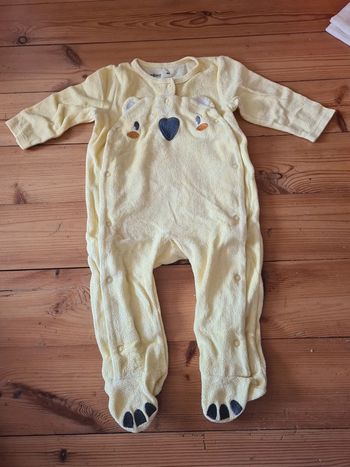 Pyjama velours 9 mois