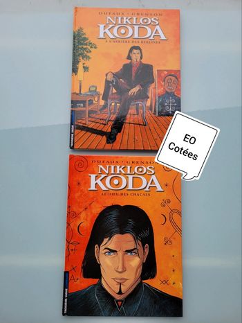 2 BD Niklos Koda, EO cotées, Tomes 1 et 2 (20)