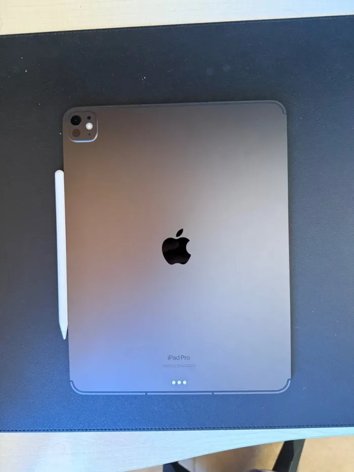 Ipad pro 13 m4 256go + cellulaire (5G) + apple pencil pro + protection apple le tous en parfait état - photo numéro 2