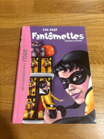 Roman enfant les sept fantomettes