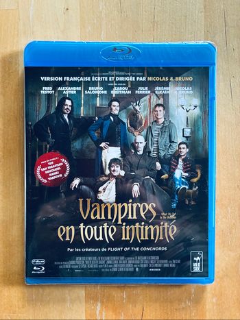 Blu-ray Vampires en toute intimité.