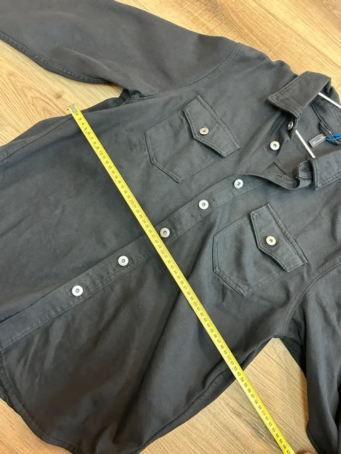 Veste homme veste chemise homme noir taille M 38 neuf Veste en jean - photo numéro 4