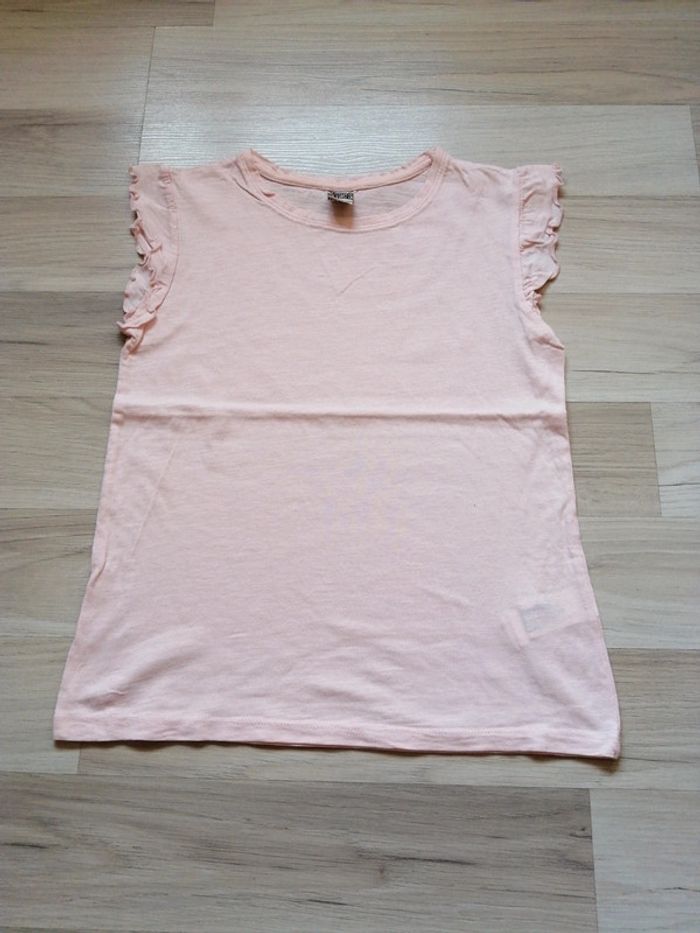 Tee-shirt sans manches saumon